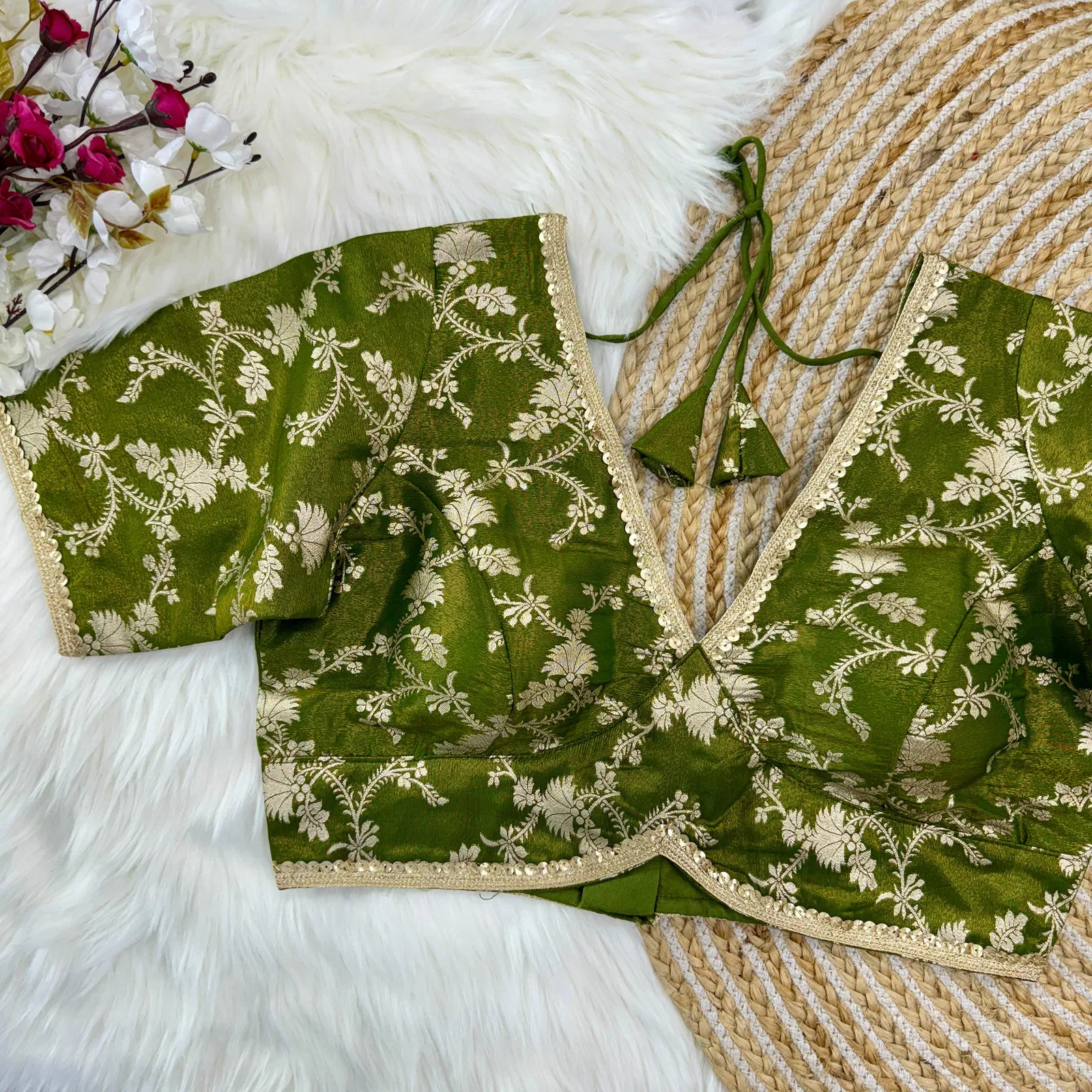 Rk Blouse Designer Banarasi Silk Blouse Wholesalers In Delhi
